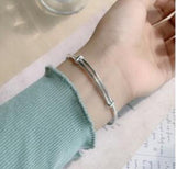 Hypoallergenic Frosted Bead Bracelet for Women