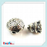 925 Sterling Silver Beads with End Caps 3-Hole Unique Beads