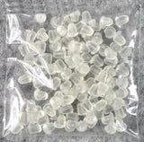 500Pcs Small Plastic Earring Backs Earring Plugs Stoppers