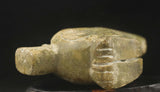 Old Natural Jade Hand Carved Dragon Cup Brush Washer