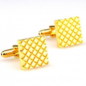 5 Pairs Metal Cufflinks for Men - Stylish Accessories for Formal Wear