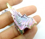 Natural Turquoise Quartz Crystal Opal Tiger Eye Pyramid Pendant