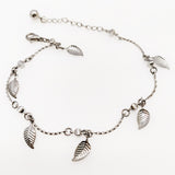 6PCS Mixed Summer Anklet Bracelet Stars Leaves Heart Pattern Leg Chain