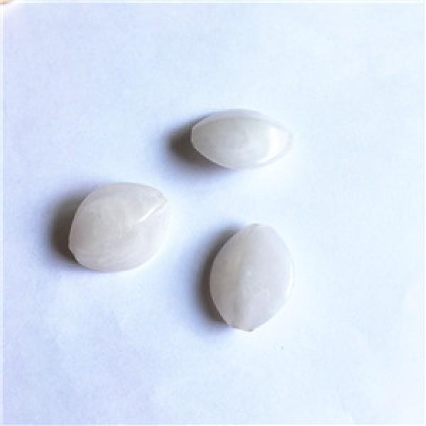 250pcs 23x19mm Acrylic Lentils Shape Beads DIY Jewelry Making