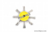 Yellow Semi Coarse Matt Polishing Brush, Jewelry Tumbling Tools