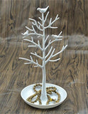 Birds Tree Jewelry Organizer Display Stand
