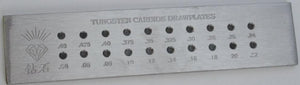 0.04-1.06mm Small Round Drawplate Jewelry Making