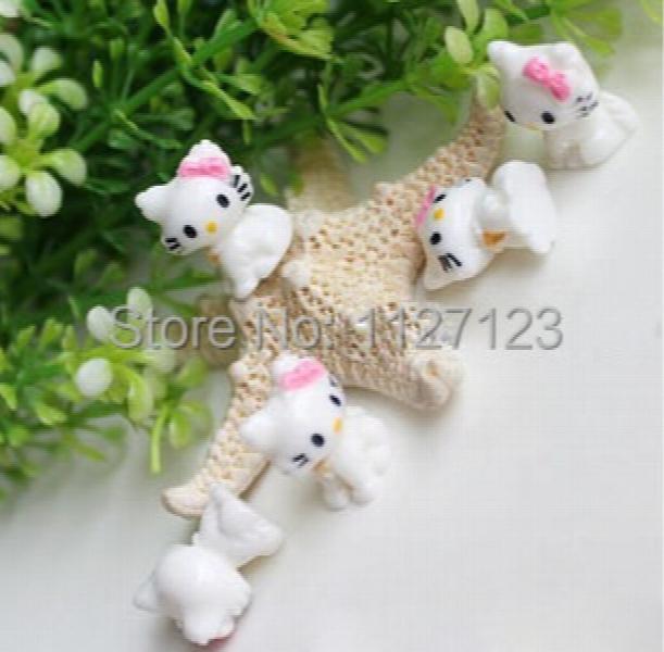 30pcs Resin KT Stuffings for Mini Glass Bottles 10x12x15mm