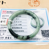 Zheru Jewelry Pure Natural Jadeite Bracelet Double Jade Bracelet