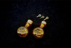 20pcs Mini Glass Vial Bottles with Cork Stopper for DIY Necklace Jewelry Pendant