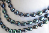 Tahitian Natural Pearl Necklace 48"