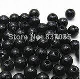 1000PCS 8mm ABS Round Ball Pearl Beads for Jewelry Making