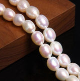 9mm Freshwater Pearl Loose Beads Rice Shape DIY Jewelry Making