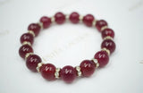 Natural Agate Crystal Jewelry Bracelet