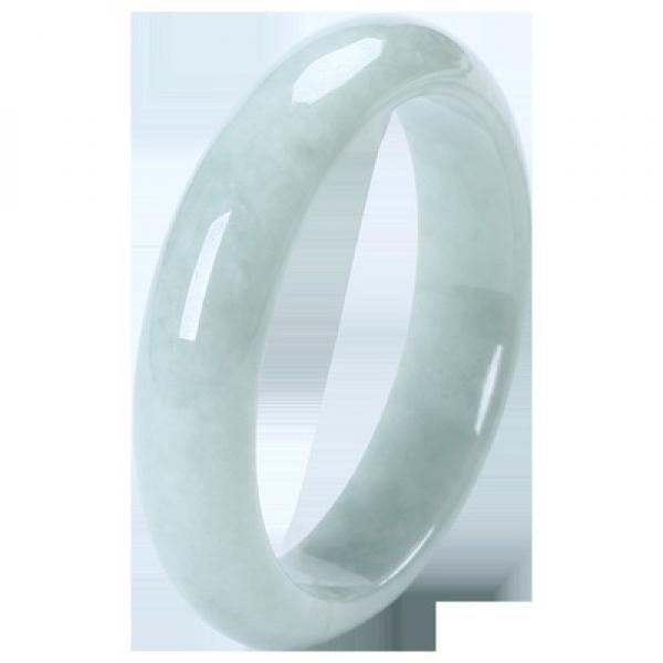 Burmese Jadeite 54-64mm Light Bracelet Princess Jewelry Gift