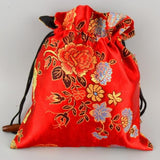 Chinese Wind Brocade Silk Jewelry Bag 4pc/lot (Many Mixture)