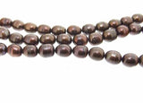 Black Rice Freshwater Pearl Loose Beads Full Strand DIY Necklace Material