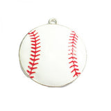 10pcs Baseball Softball Pendant for Necklace Making