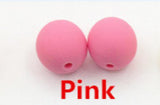Silicone Beads, 10mm Round, Chewable BPA-Free