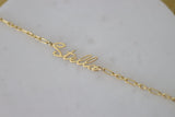 Personalized Steel Name Bracelet