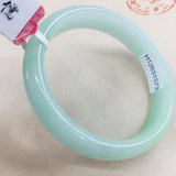 Natural Green Jadeite Bracelet 54-62mm Double Jade Bracelet