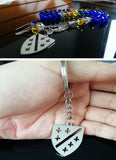 2Pc Bosniaks Flag Bracelet T Shirt Sticker Necklace Patch Rosary