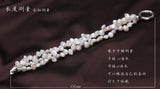 Baroque Pearl Bracelet 3 Rows Natural Freshwater Pearls
