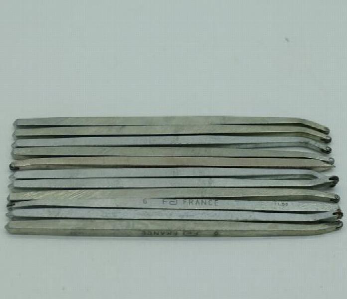 Jewellery Making Tools 5-15 Millgrain Wheels 67mm HSSL Square Handle