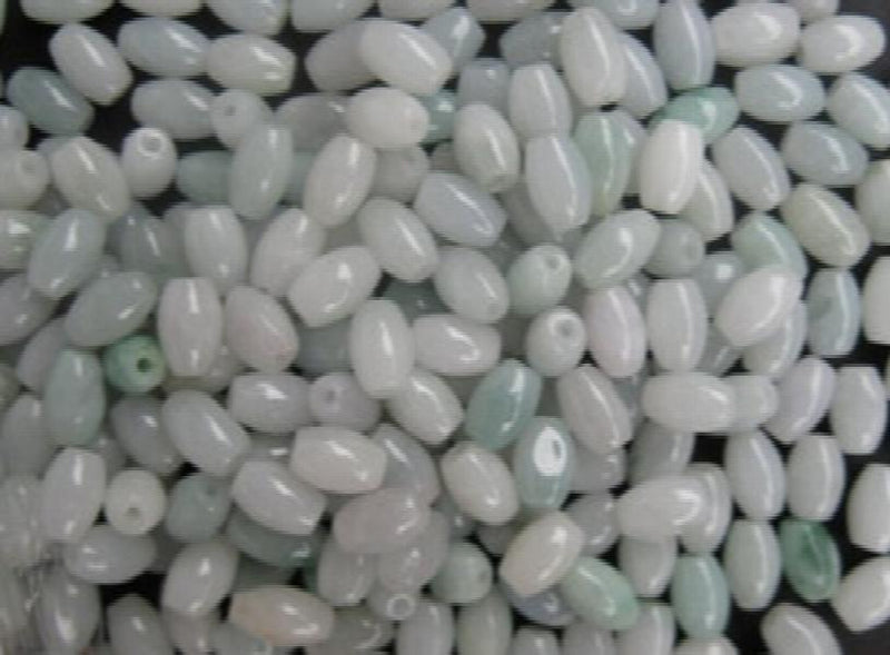 Natural Jade Pine Bead DIY Accessories