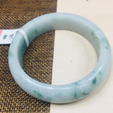 Natural Jadeite Bracelet Two-Color 54-62mm A Class A National Certificate