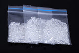 Loose Moissanite Beads 0.8-2.9mm D-L Round Brilliant 1ct Gems Stone