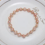 Baroque Freshwater Pearl Elastic Bracelet