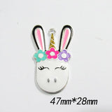 10pcs Unicorn Pendants for Easter/St. Patrick's/Valentine's