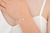 Letter Initial Bracelet Couple, Bridesmaid Bracelet, Letter Bracelet For Women