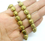 Quartz Crystal Hematite Craft Beads Pendant Jewelry 15''