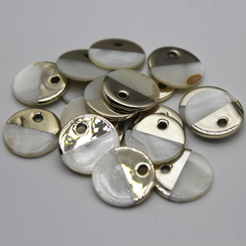 Freshwater Shell Beads Mother Of Pearl Loose Spacer Bead DIY Jewelry Making