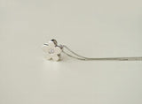 925 Silver Flower Necklaces for Women