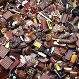 10-30MM 200Pcs Mix Styles Food Play Cake Cream Phone Diy Jewelry Findings