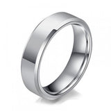 Tungsten Carbide Wedding Band Promise Ring for Men Women