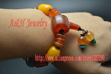 Tibetan Stone Charms Wrist Malas 5pc/lot