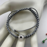 Thick Rope Demon Eye Bracelet for Good Luck