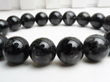 Rutilated Quartz Bracelet Round Beads Reiki Jewelry 8-12mm AAAAA
