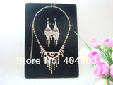 20 pcs Jewelry Set Display Cards with plastic Bag