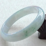 Zheru Jewelry Natural Light Flower Burmese Jadeite 54-64mm Bracelet