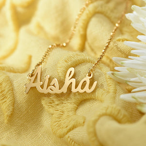 Name Necklace Stainless Steel Personalized Name Necklace