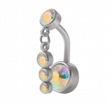 Stainless Steel Navel Ring Belly Piercing Body Jewelry