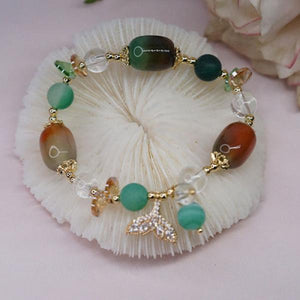Fishtail Agate Natural Stone Bracelets Women Jewelry