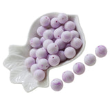 Marble Silicone Beads Chewable Teething 100 pcs