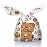 13x22cm Rabbit Long Ear Candy Bag Biscuit Packaging Plastic Bag