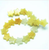 20PCS 12mm Natural Gemstone Five Stars Shape Bead Strings Suppliers